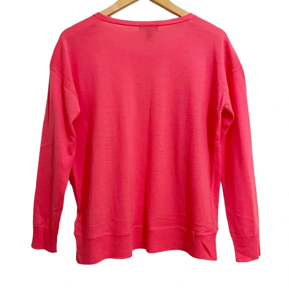 J. Crew Wool Zipper Shoulder Sweater NWT Small